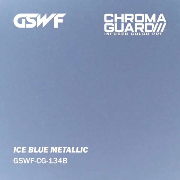 GSWF Ice Blue Metallic PPF metallic светлосиньо защитно фолио за автомобил