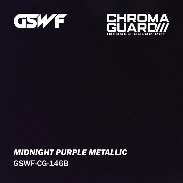 GSWF Midnight Purple Metallic PPF metallic лилаво защитно фолио за автомобил