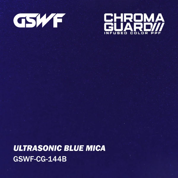 GSWF Ultrasonic Blue Mica PPF metallic синьо защитно фолио за автомобил