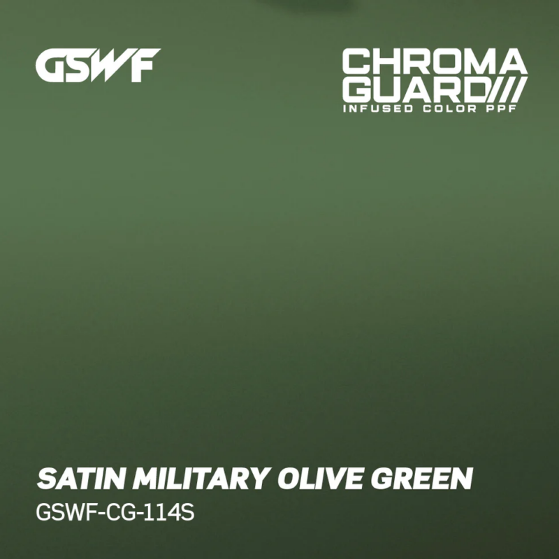 GSWF Military Olive Paint Protection Film